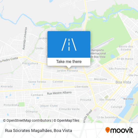 Rua Sócrates Magalhães map