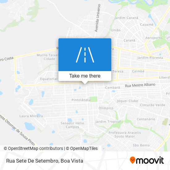 Rua Sete De Setembro map