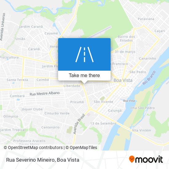 Rua Severino Mineiro map