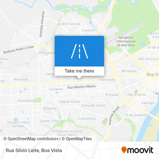 Rua Silvio Leite map