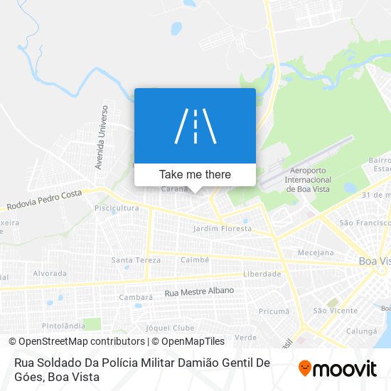 Rua Soldado Da Polícia Militar Damião Gentil De Góes map