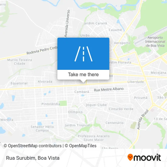 Rua Surubim map