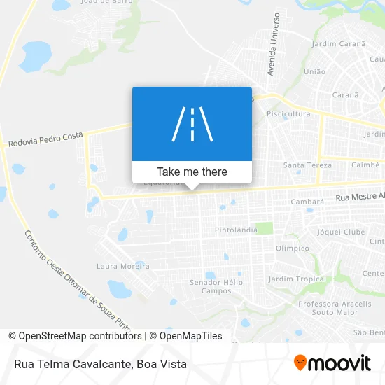 Rua Telma Cavalcante map