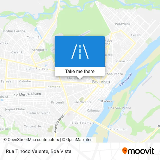 Rua Tinoco Valente map