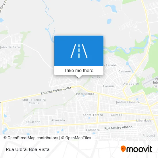 Rua Ulbra map