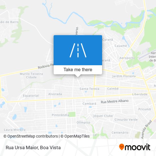 Rua Ursa Maior map