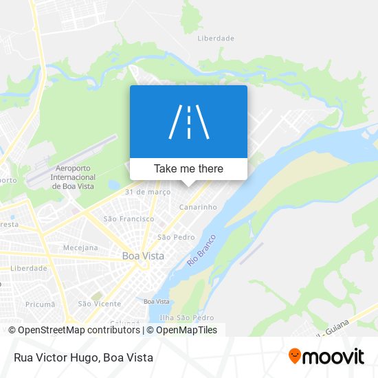 Rua Victor Hugo map