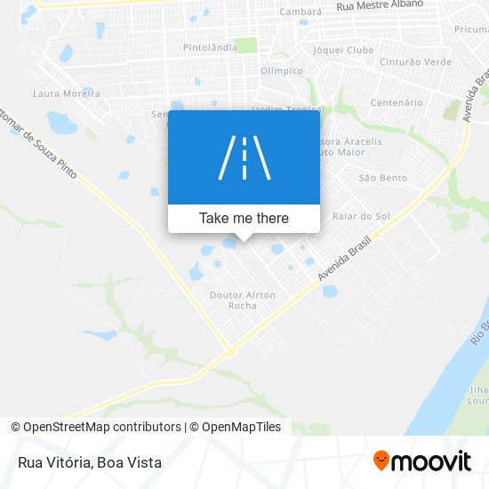 Rua Vitória map