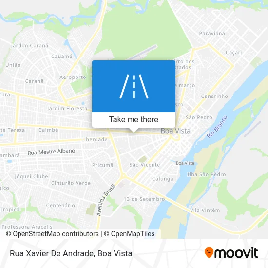 Rua Xavier De Andrade map
