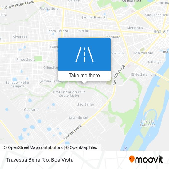 Travessa Beira Rio map