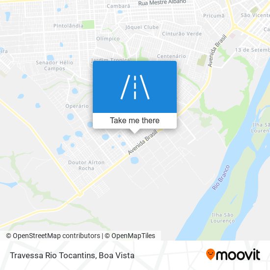 Travessa Rio Tocantins map