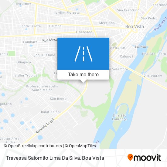 Travessa Salomão Lima Da Silva map