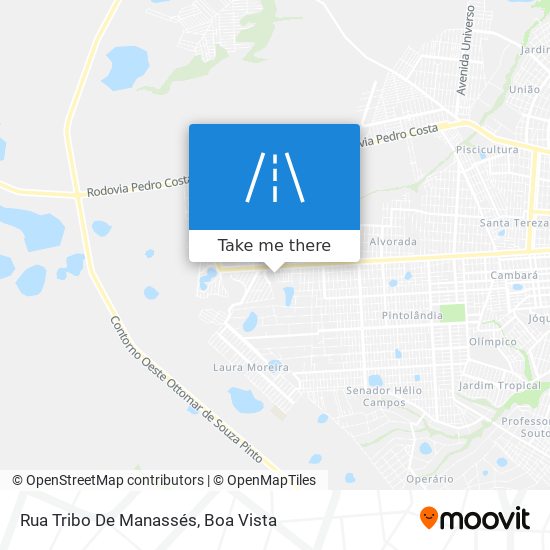 Rua Tribo De Manassés map