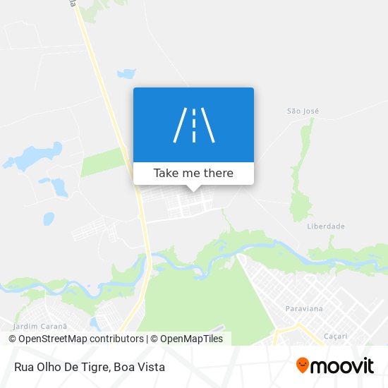 Rua Olho De Tigre map