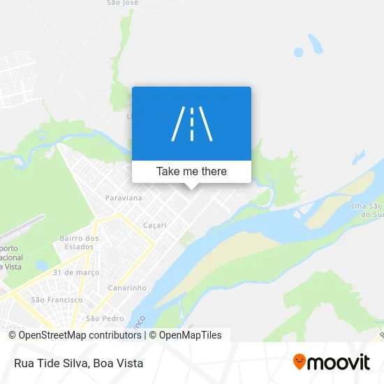 Rua Tide Silva map