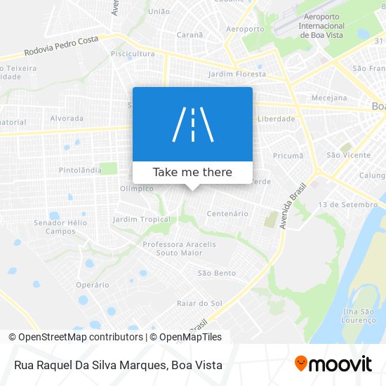 Mapa Rua Raquel Da Silva Marques