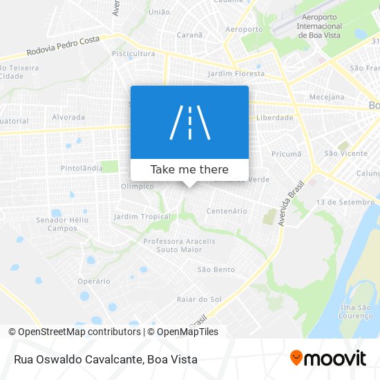 Rua Oswaldo Cavalcante map