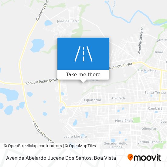 Avenida Abelardo Jucene Dos Santos map