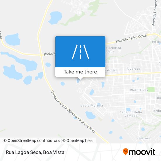 Mapa Rua Lagoa Seca