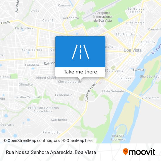 Rua Nossa Senhora Aparecida map