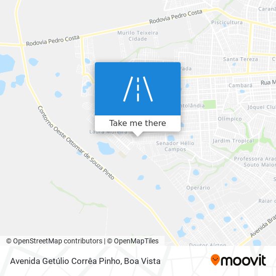 Avenida Getúlio Corrêa Pinho map