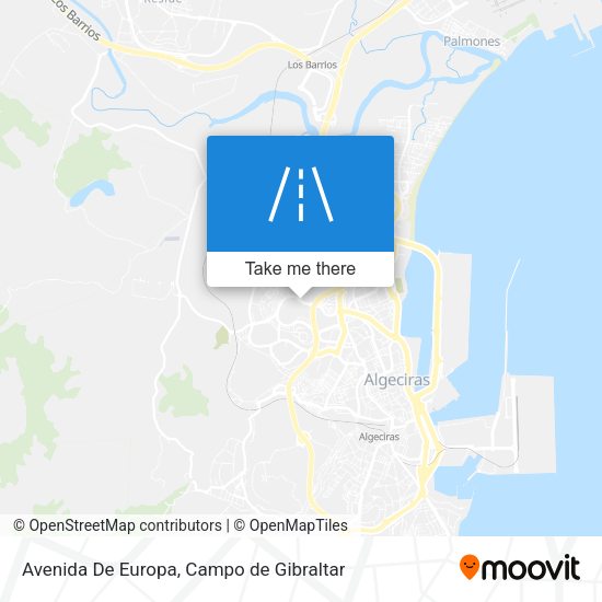 Avenida De Europa map