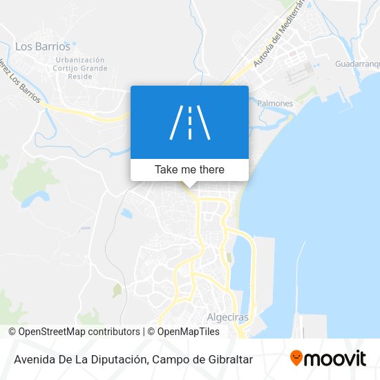 Avenida De La Diputación map