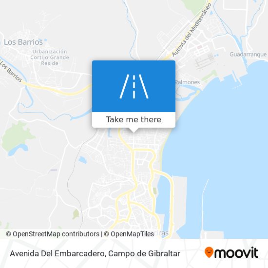 Avenida Del Embarcadero map