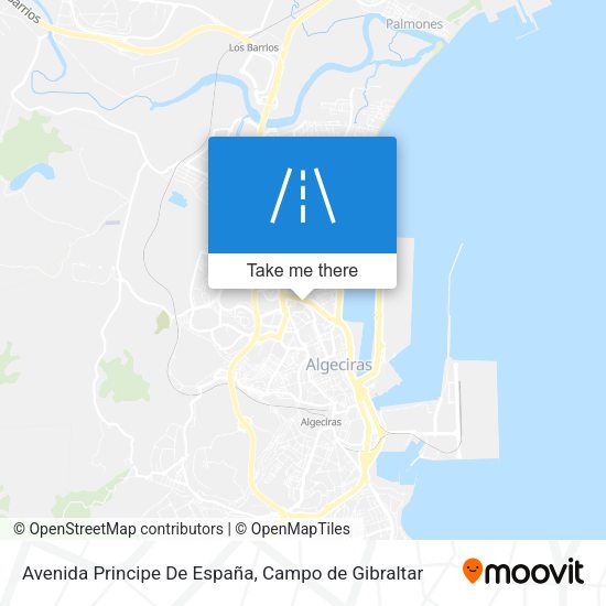 Avenida Principe De España map