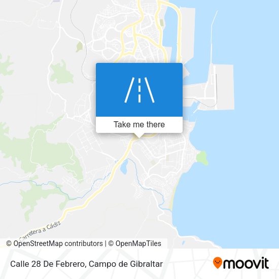 Calle 28 De Febrero map