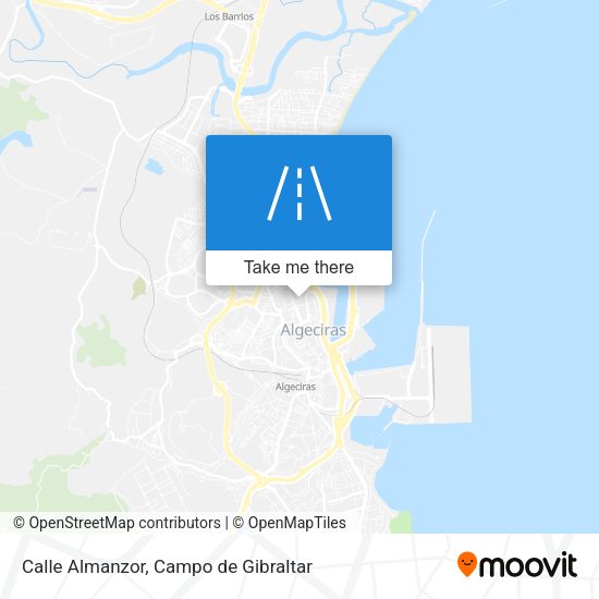 Calle Almanzor map