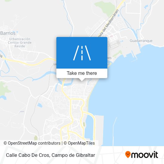 Calle Cabo De Cros map