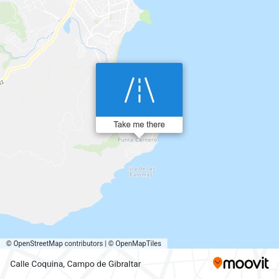 Calle Coquina map