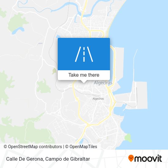 Calle De Gerona map