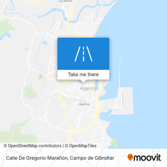 Calle De Gregorio Marañón map