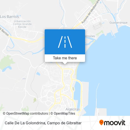 Calle De La Golondrina map