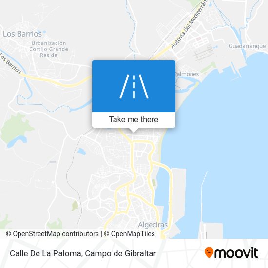 Calle De La Paloma map