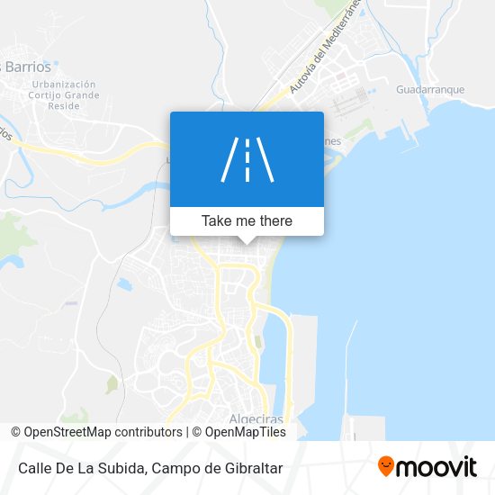 Calle De La Subida map