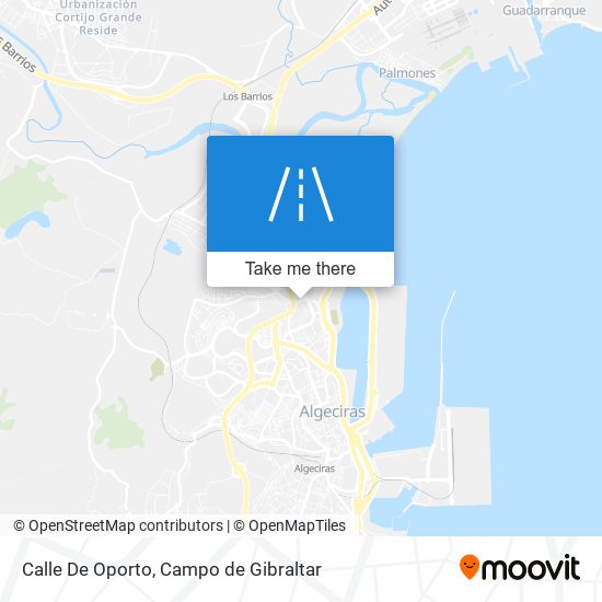 mapa Calle De Oporto