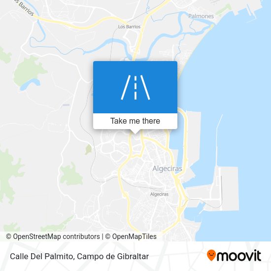 Calle Del Palmito map