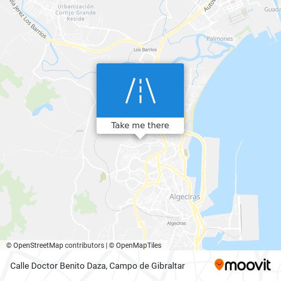 Calle Doctor Benito Daza map