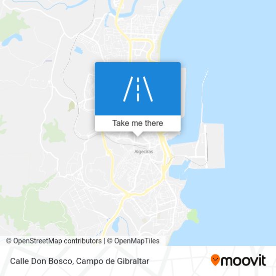 Calle Don Bosco map