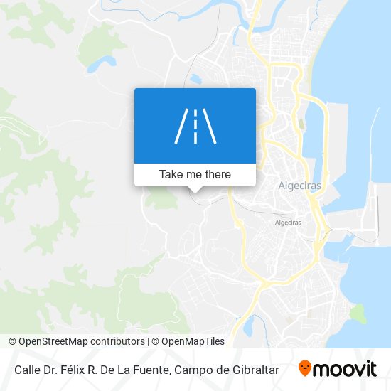 Calle Dr. Félix R. De La Fuente map