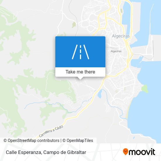 Calle Esperanza map