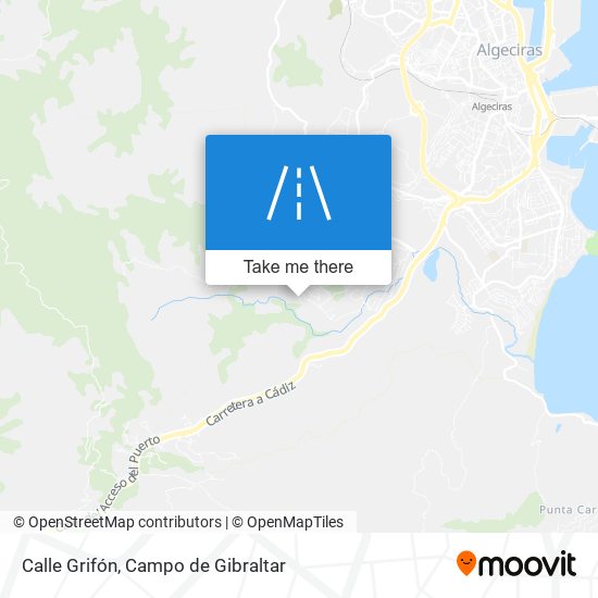 Calle Grifón map