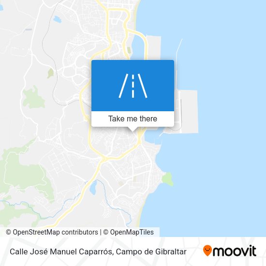 Calle José Manuel Caparrós map