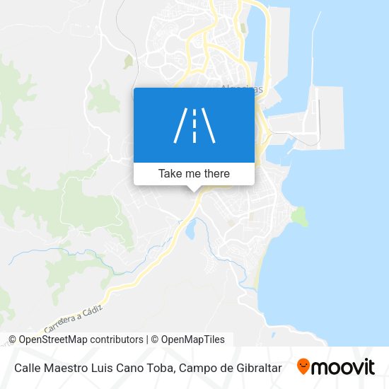 Calle Maestro Luis Cano Toba map