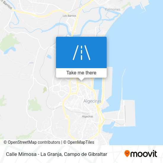 Calle Mimosa - La Granja map