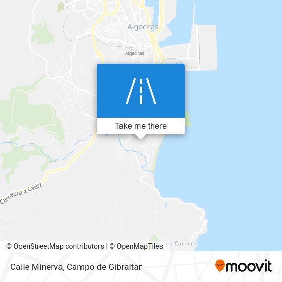 Calle Minerva map