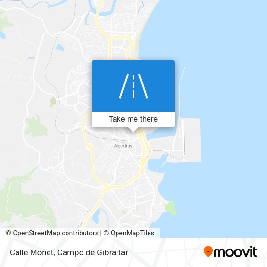 Calle Monet map